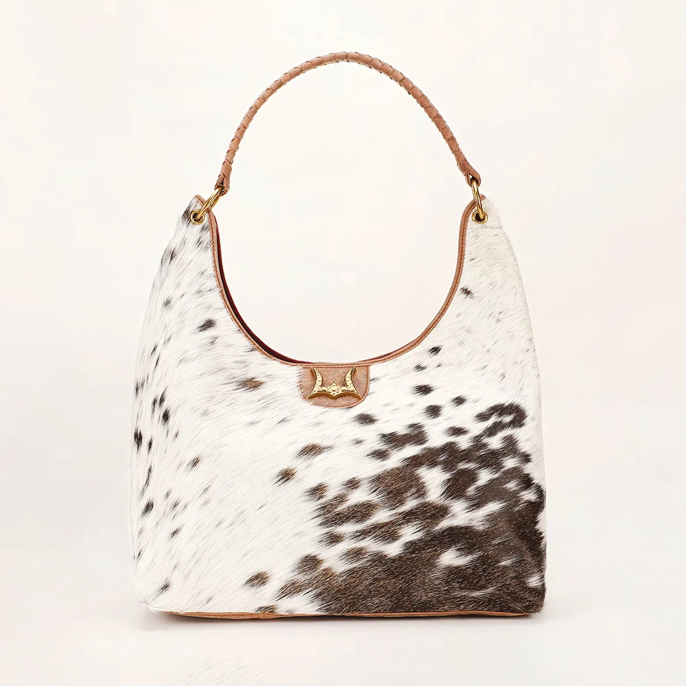 Myra Bag Loyal West Large Purse in Cowhide and Calfskin