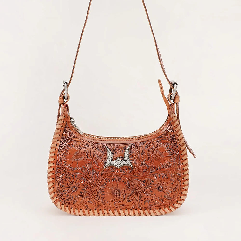 Myra Bag Loyal West Dannia Medium Purse Brown