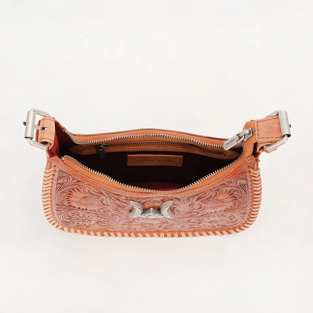 Myra Bag Loyal West Dannia Medium Purse Brown