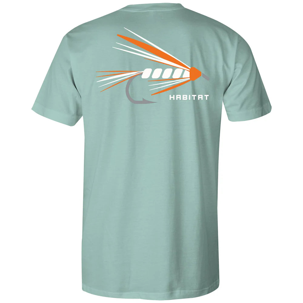 Hooey Men's Lure Light Green with Lure Logo Habitat T-Shirt