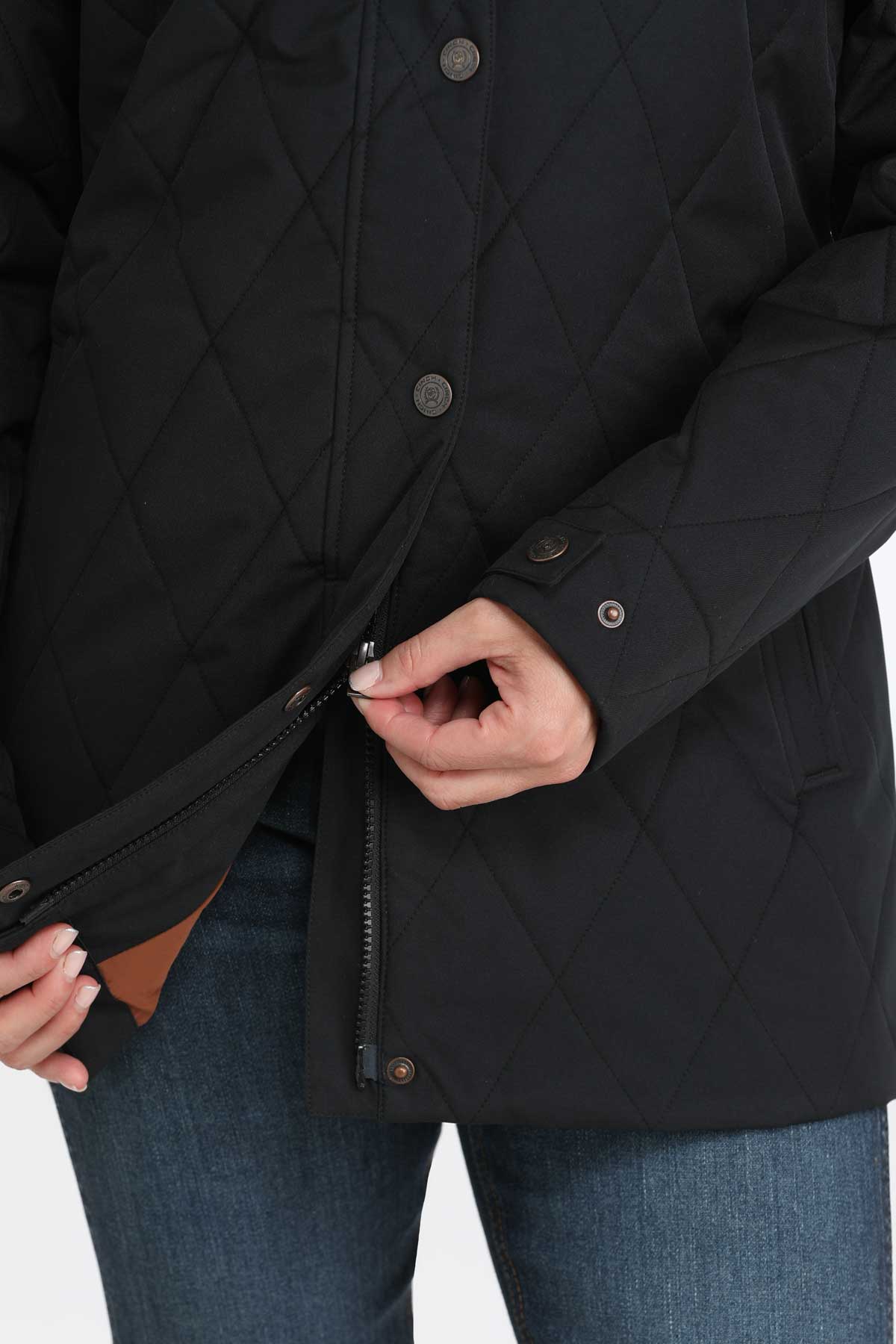 Cinch Women's Black Barncoat