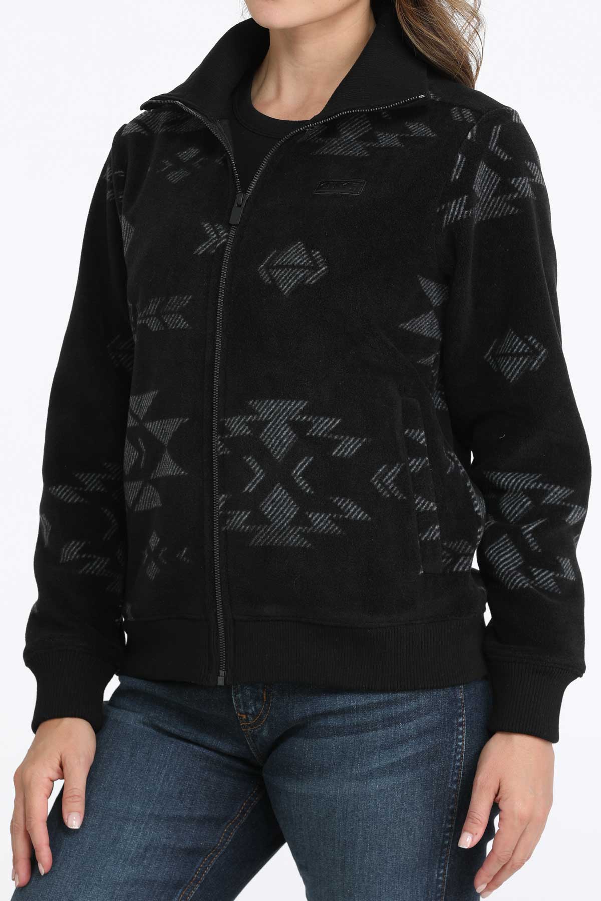 Cinch Women's  Black Fleece Jacket