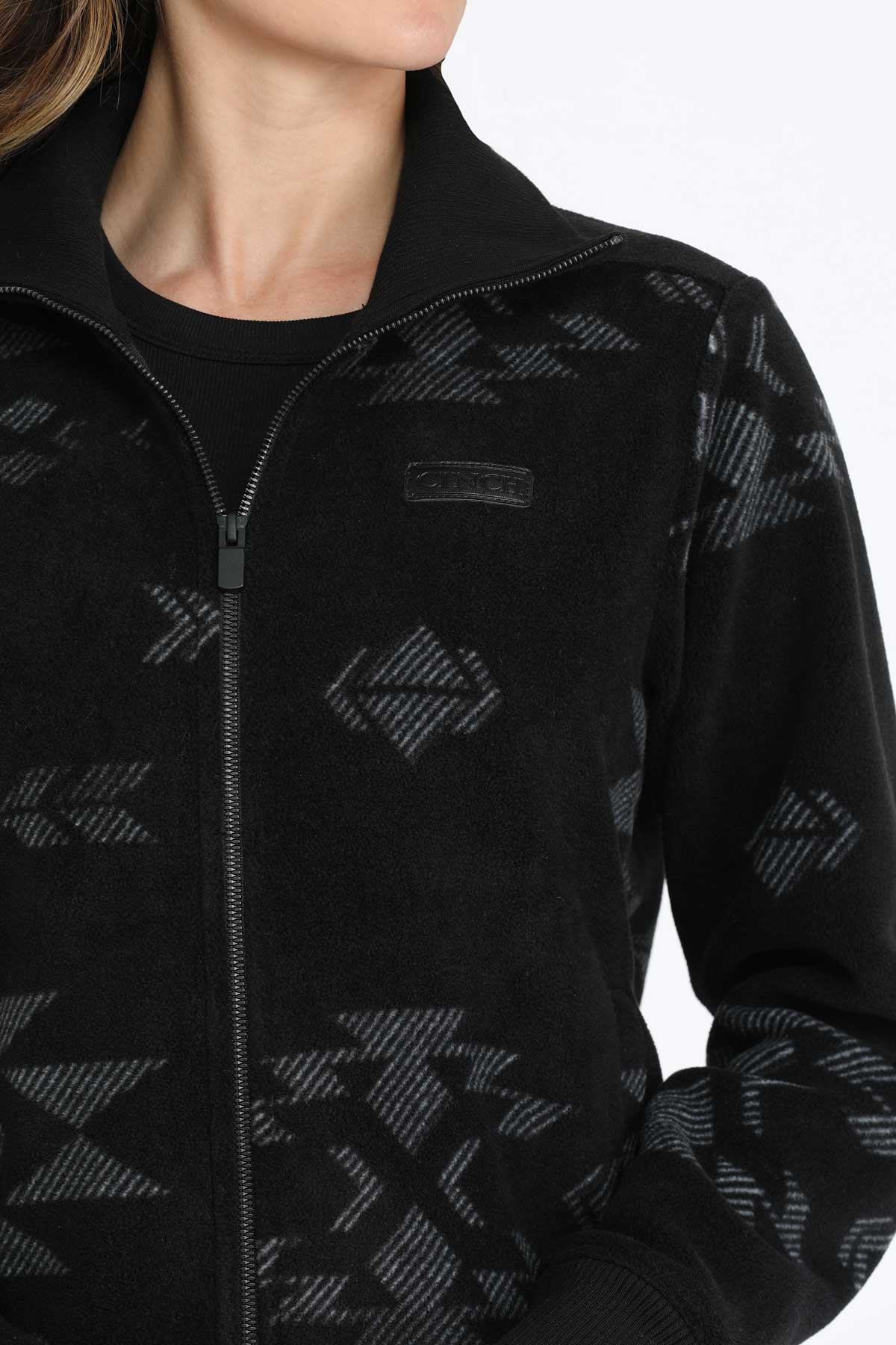 Cinch Women's  Black Fleece Jacket