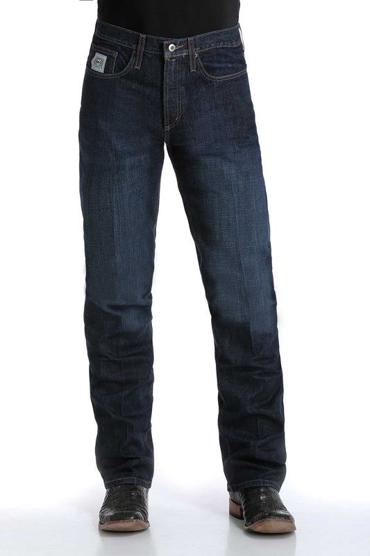 Cinch Men's Silver Label Indigo Dark Stone Wash Jeans