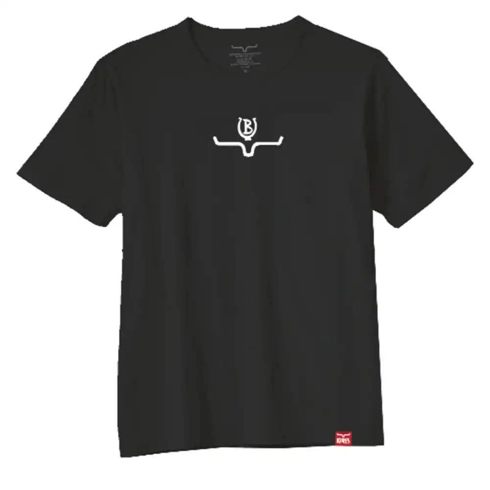 Kimes Ranch Lucky B Bucking Black T-Shirt