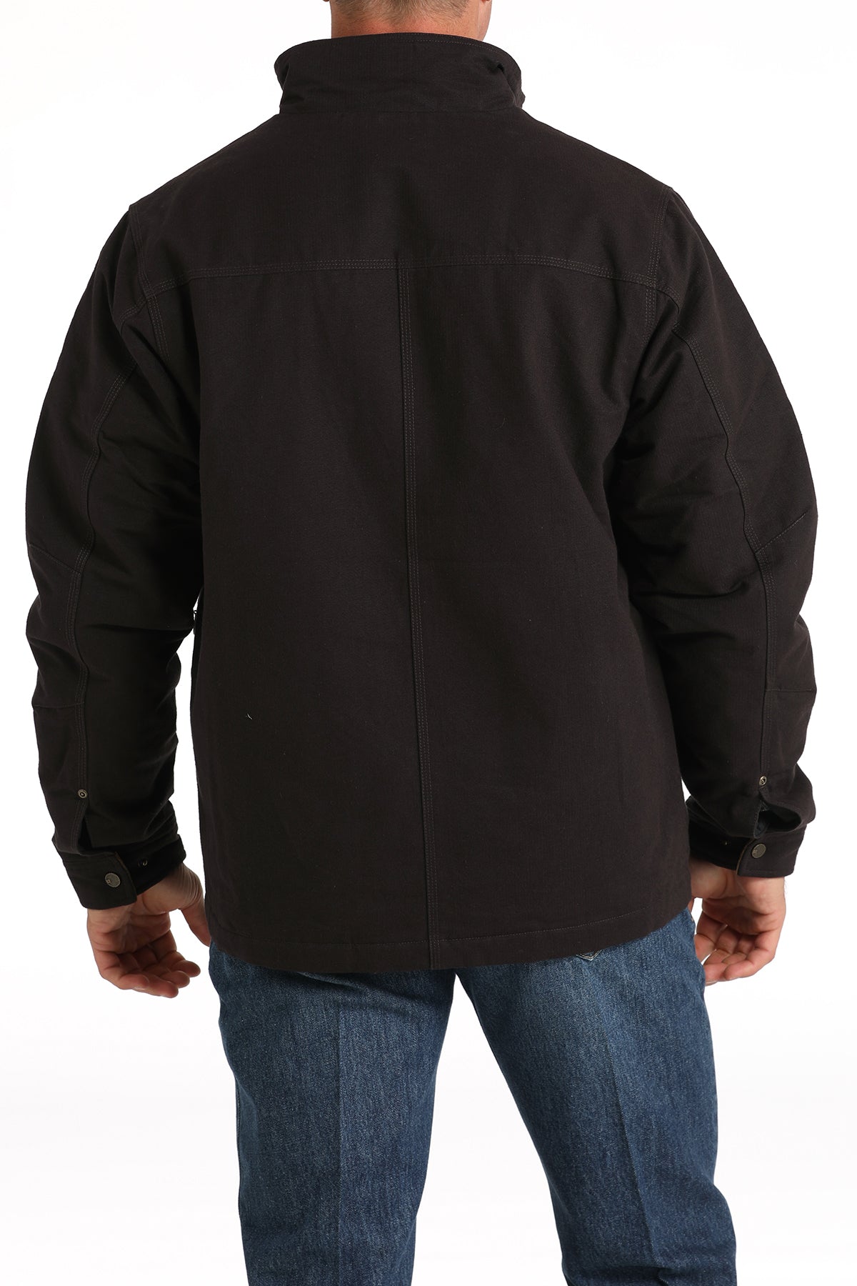 Cinch Men's Brown Canvas Jacket - Concealed Carry Pocket