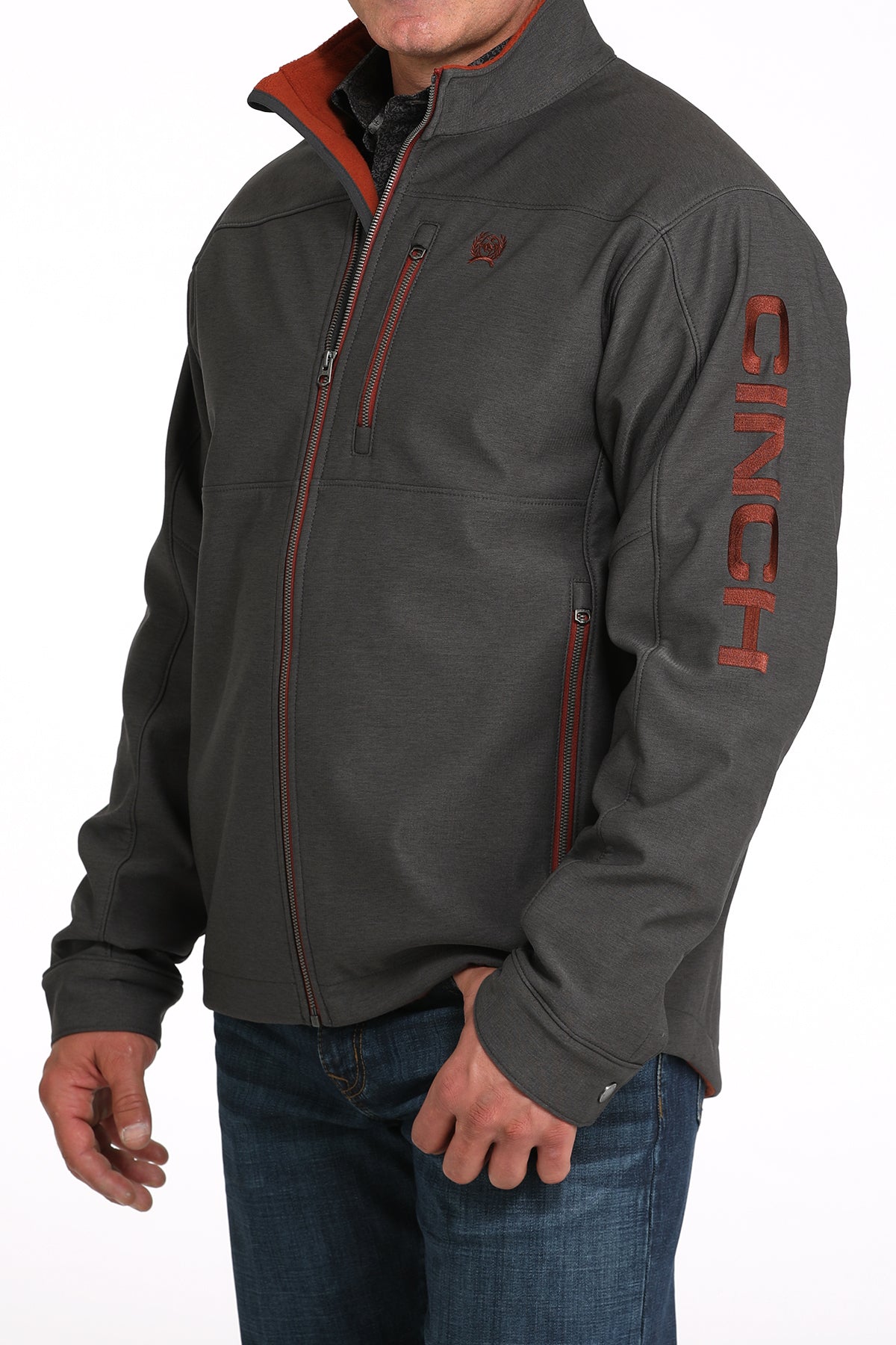 Cinch Men's Bonded Charcoal Jacket