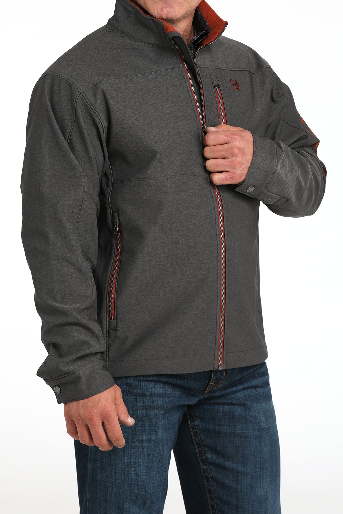 Cinch Men's Bonded Charcoal Jacket