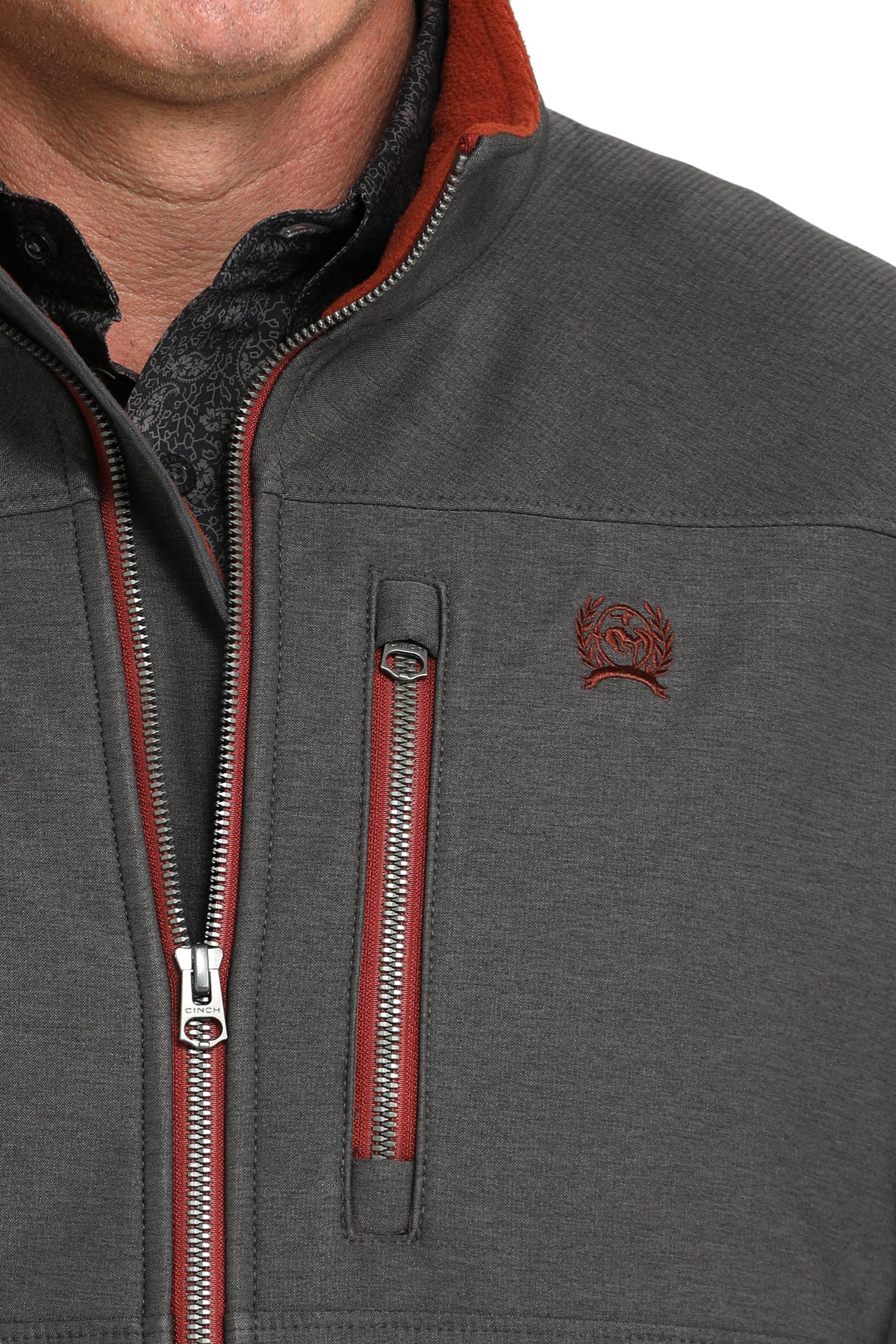 Cinch Men's Bonded Charcoal Jacket