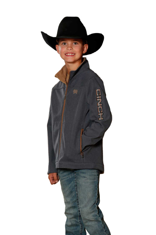 Cinch Boy's Bonded Blue Jacket