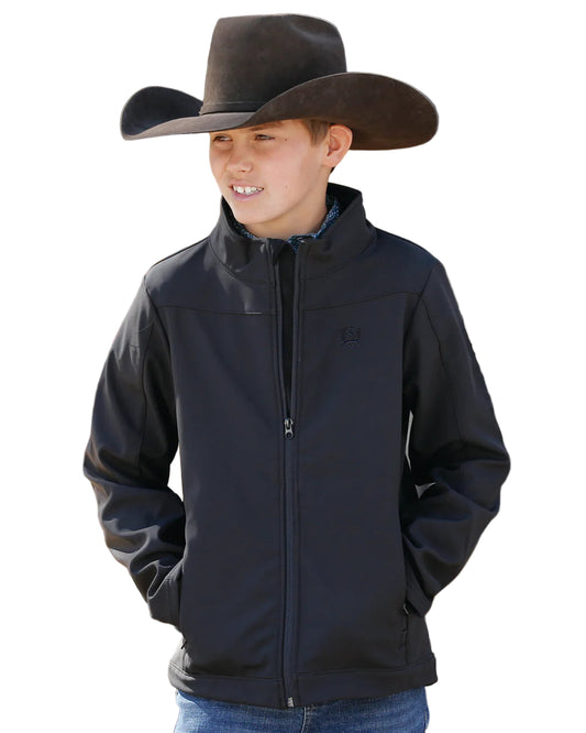 Cinch Boy's Black Bonded Jacket