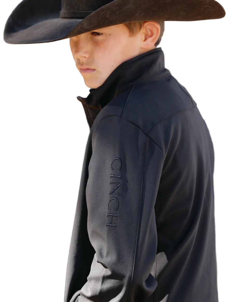 Cinch Boy's Black Bonded Jacket
