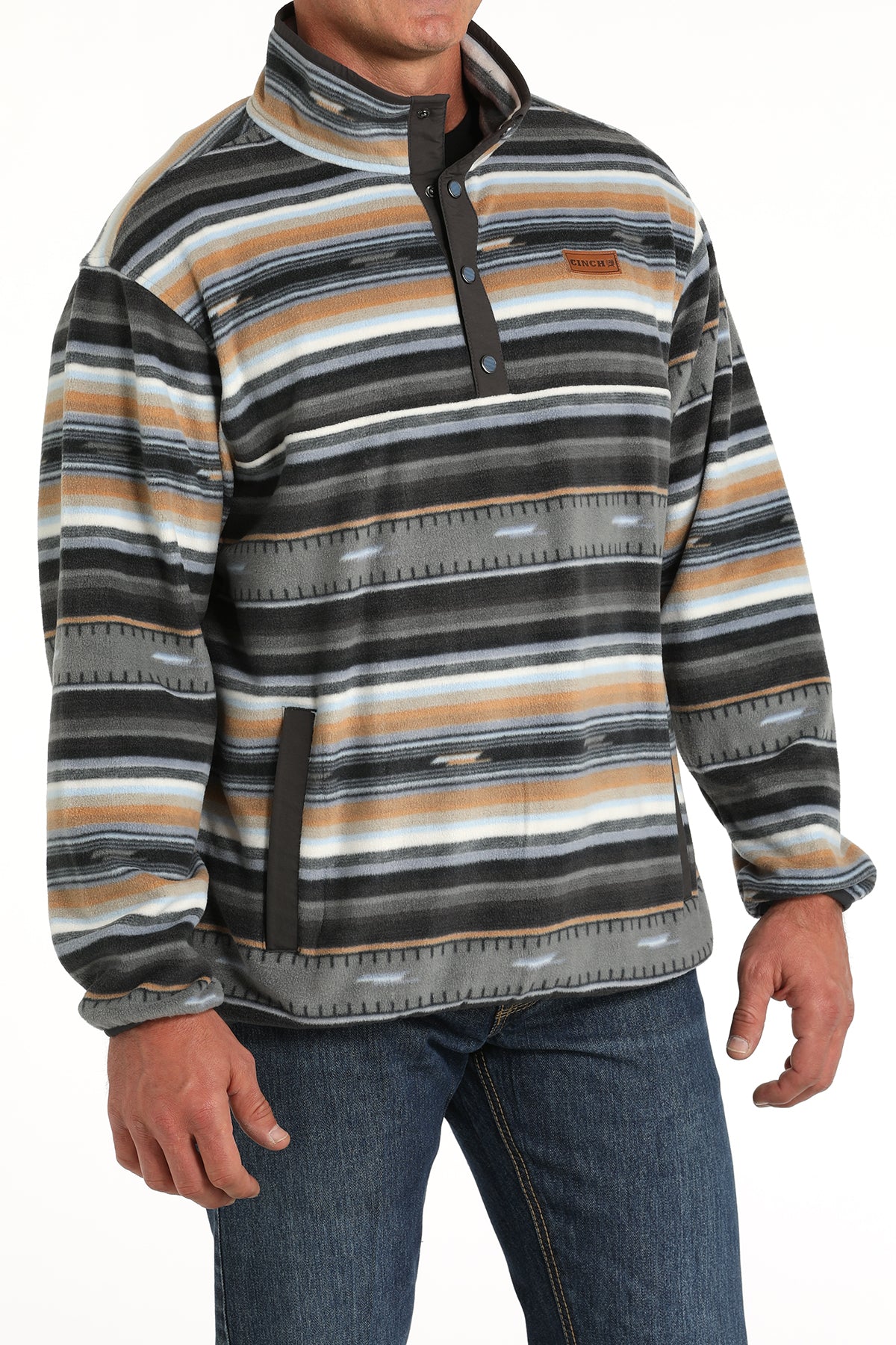 Cinch Men's Polar Fleece Pullover