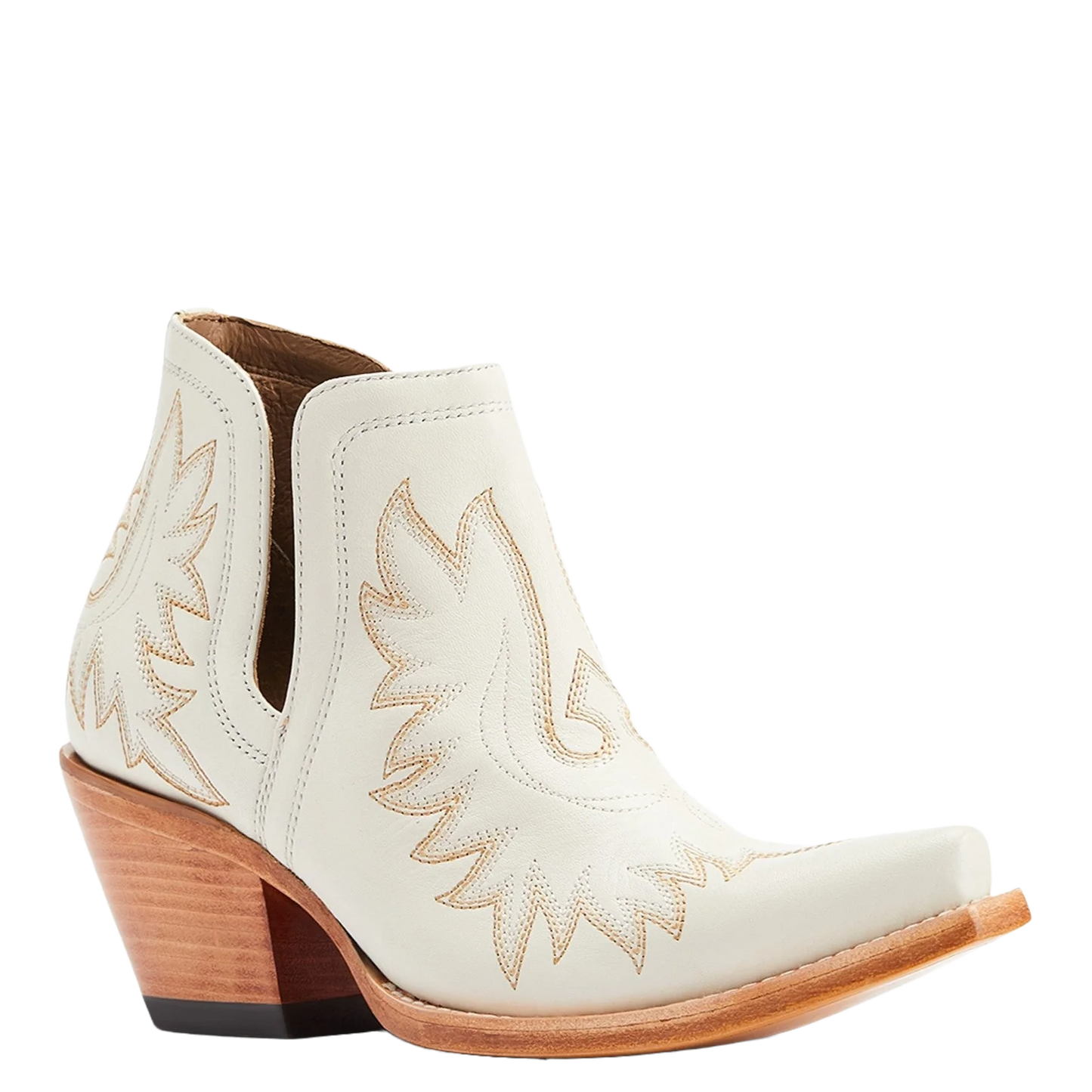 Ariat Women's Dixon Blanco Snip Toe Western Booties