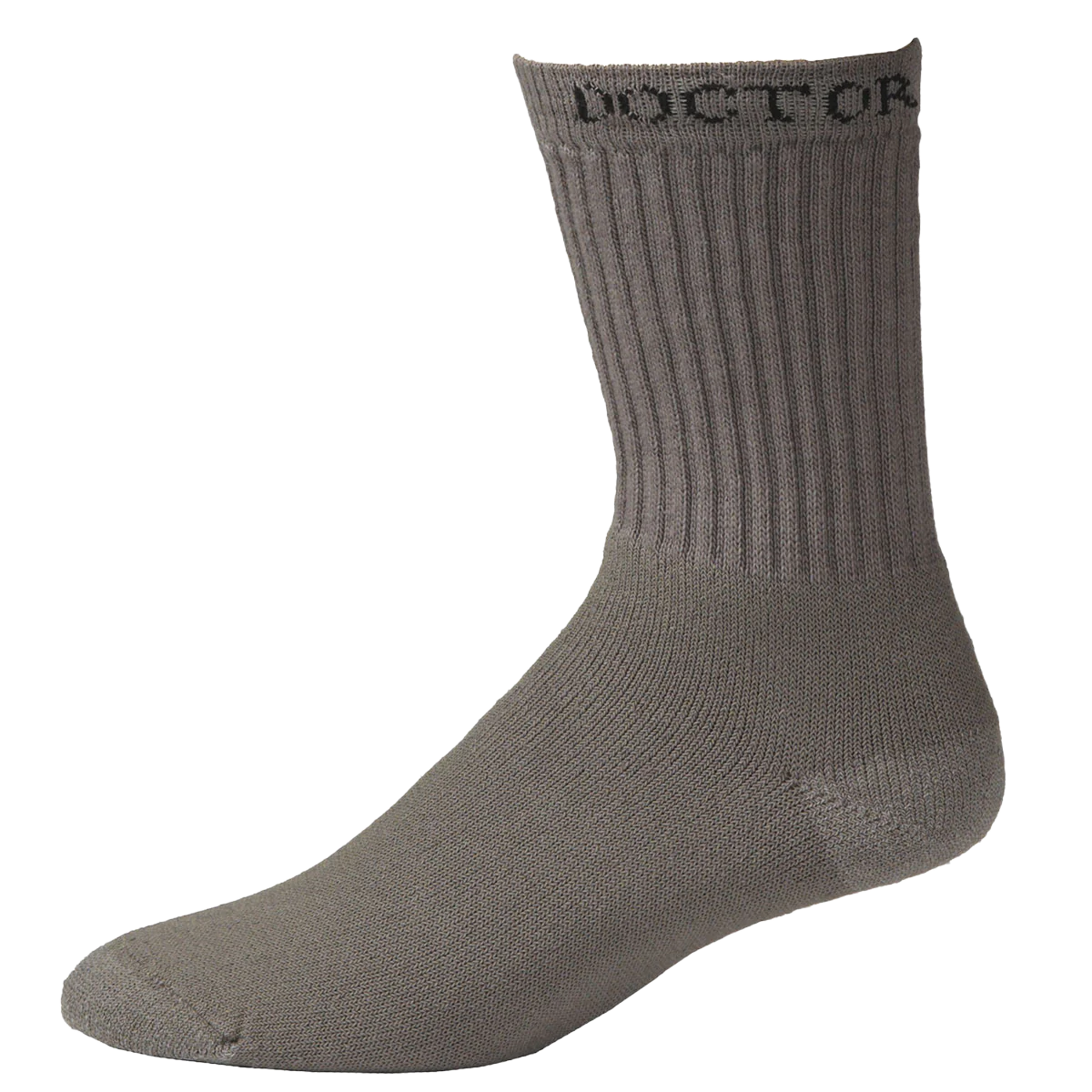 Boot Doctor Men's Super Crew Grey 3 Pack Boot Socks