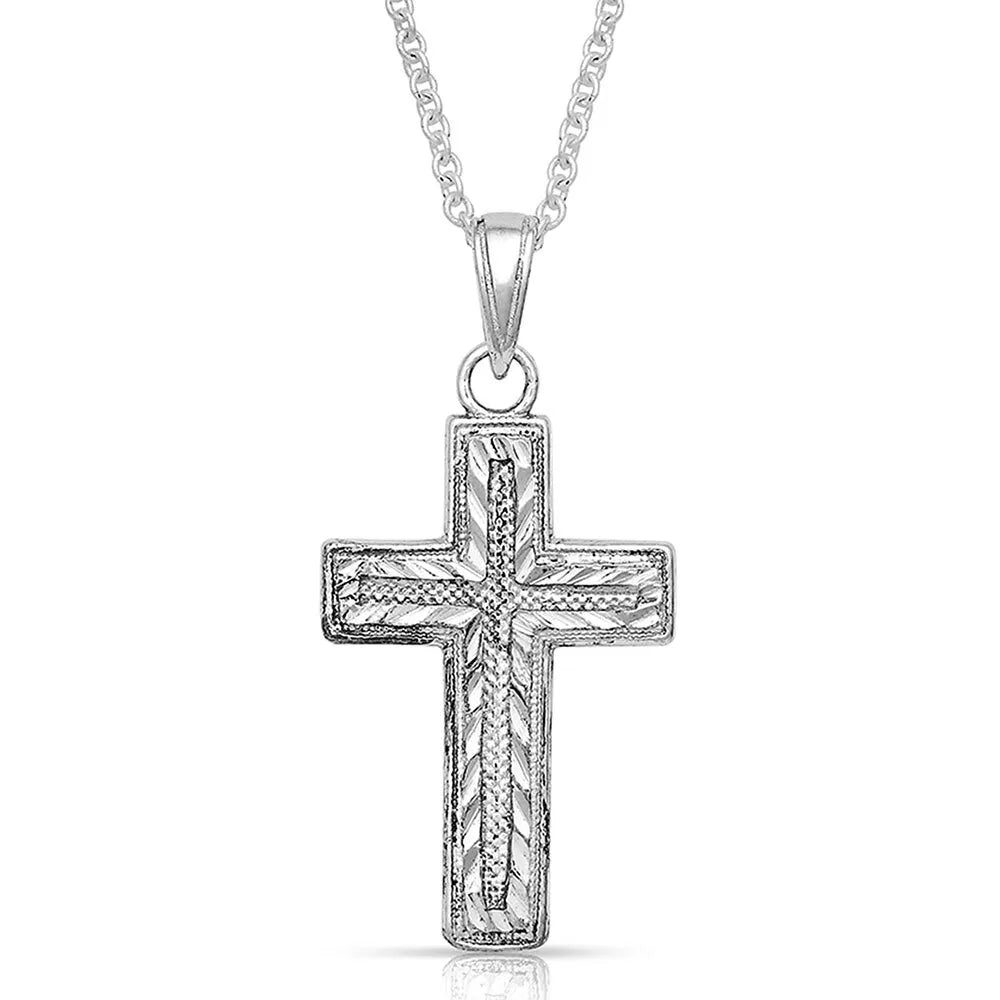 Montana Silversmith Captured In Faith Cross Necklace