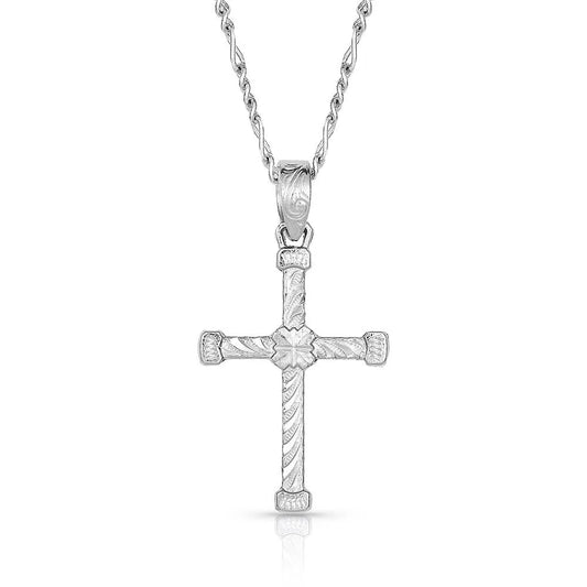 Montana Silversmith Binding in Faith Cross Necklace