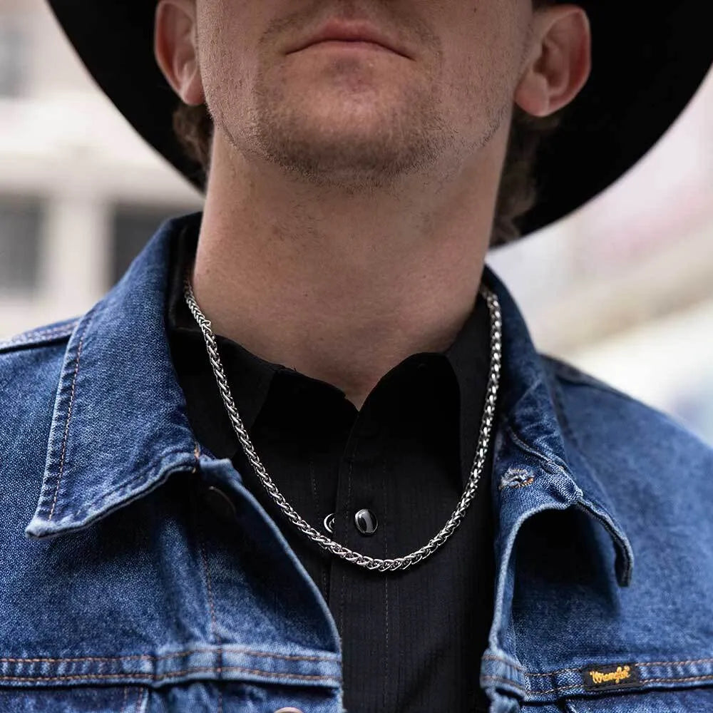 Montana Silversmith Gamechanger Wheat Chain Necklace