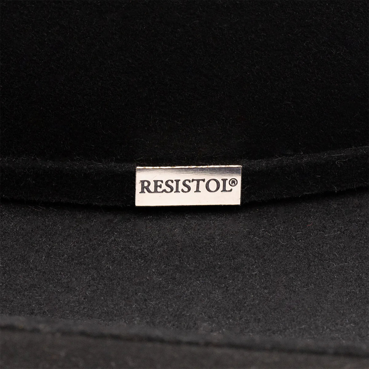 Resistol Felt Black Five Star Cowboy Hat