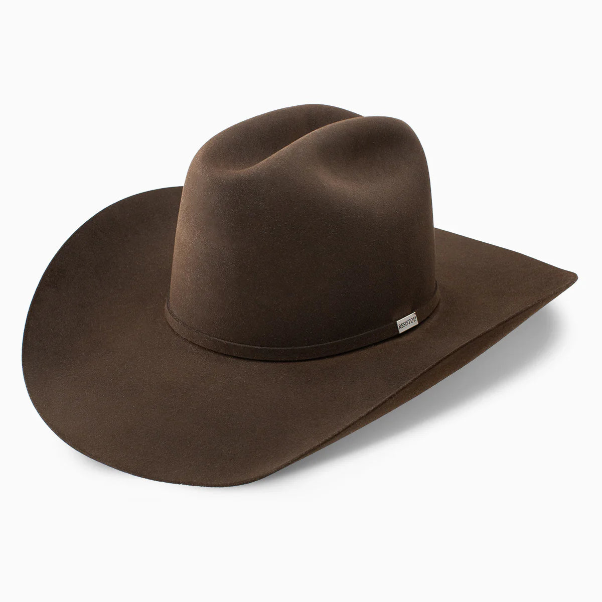Resistol Felt Chocolate Five Star Cowboy Hat