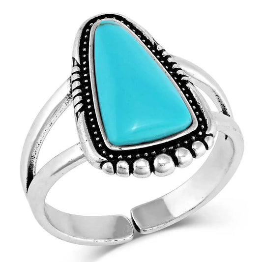 Montana Silversmith Ways of the West Turquoise Ring