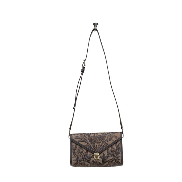 Myra Bags Lark Hand-Tooled Bag