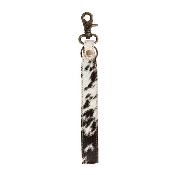 Myra Bags Dasota Hair-on Hide Key Fob