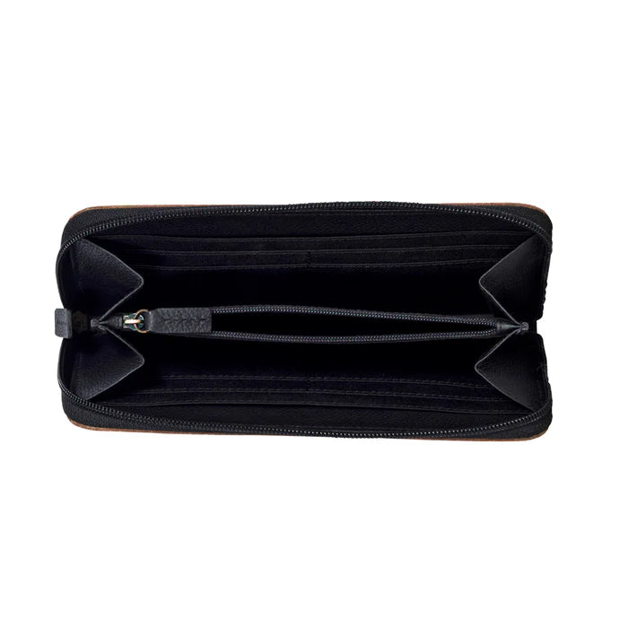 Myra Bags Canyon Sunrise Clutch Hair-on-Hide Wallet