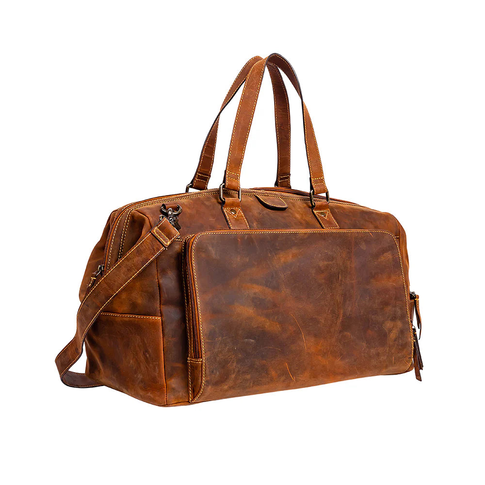 Myra Bag Kurlingham Leather Duffle Bag