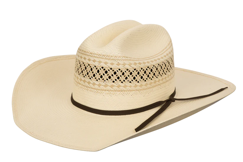 Rodeo King Two Tone Maverick Straw Hat 25X