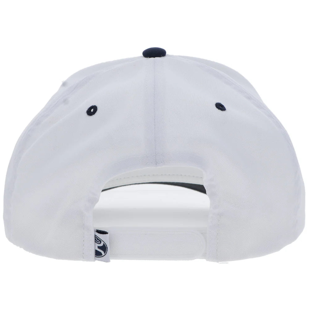 Hooey Ball Cap "OG" White and Navy with Navy Stitching