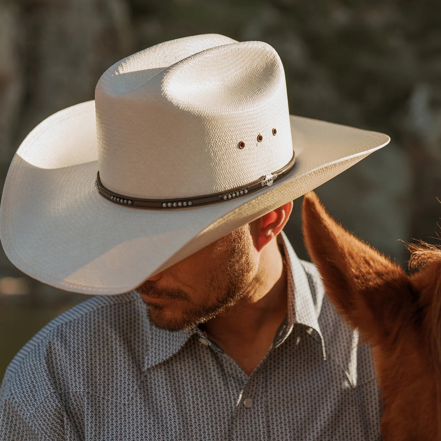 Stetson Straw Hat 10X Llano