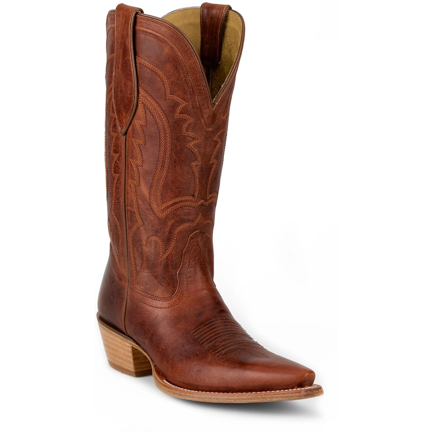 Tony Lama Women's Val 12" Derby Ginger Goat Boot