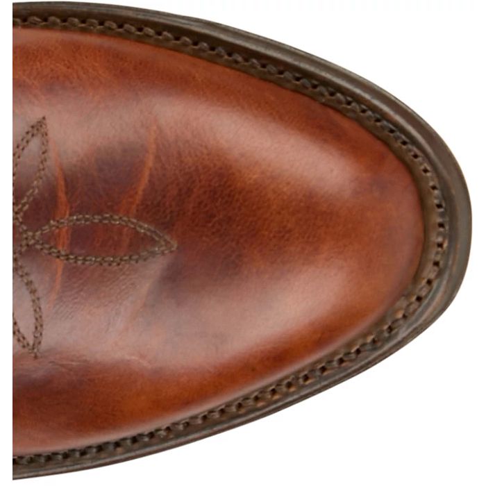 Tony Lama Men's Marco Cognac Goat Leather Boots