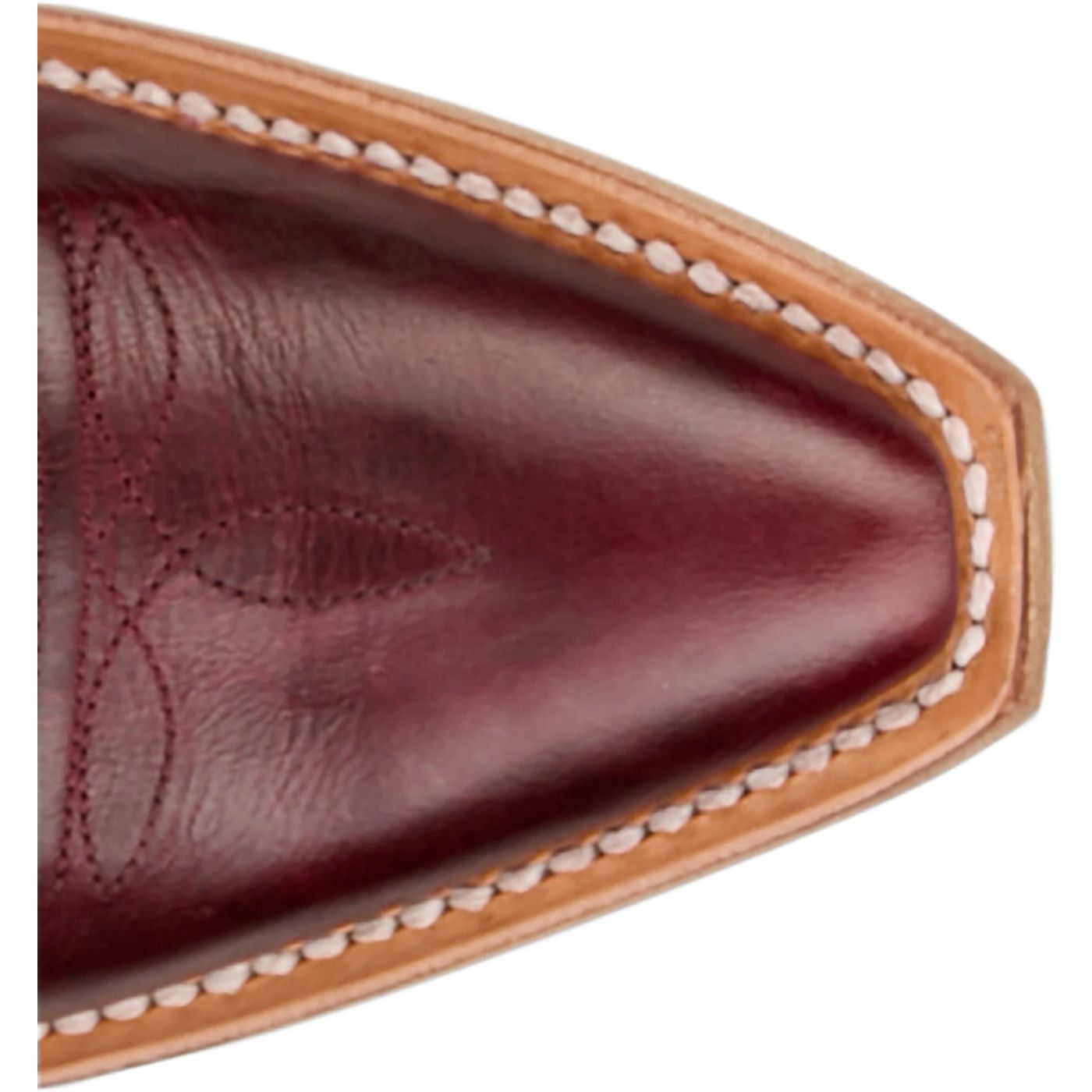Tony Lama Women's Jess 15" Western Wine Goat Boot