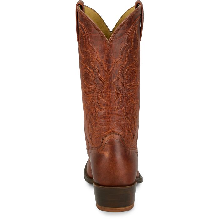 Tony Lama Men's Marco Cognac Goat Leather Boots