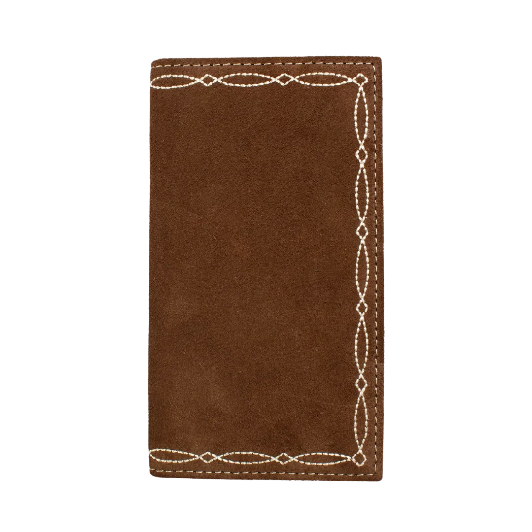 Nocona Leather Rodeo Brown Wallet