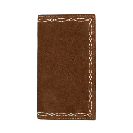 Nocona Leather Rodeo Brown Wallet