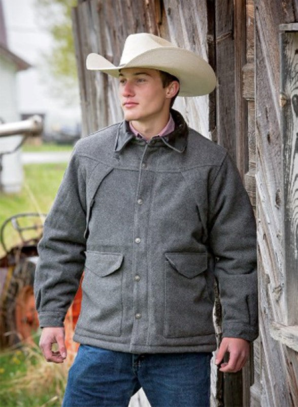 Wyoming Traders Men's Wool Ranch Coat