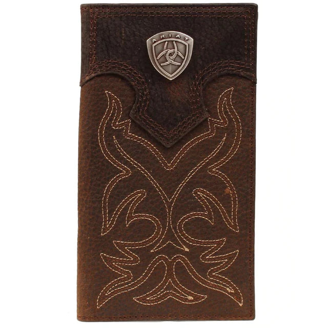 Ariat Embroidered Concho Rodeo Wallet