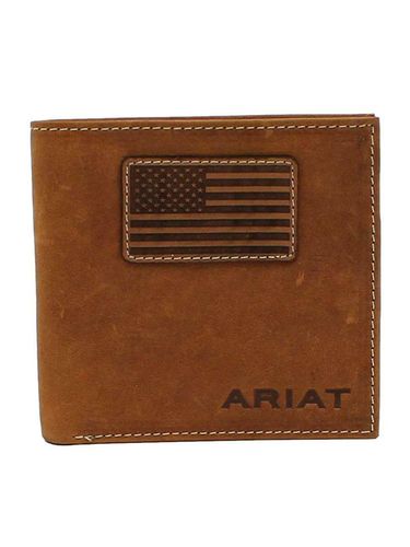 Ariat Bifold American Flag Patch Wallet