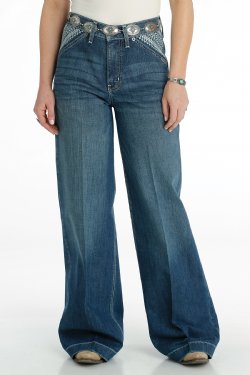 Cruel Denim Women's Skylar Wide Leg Jeans