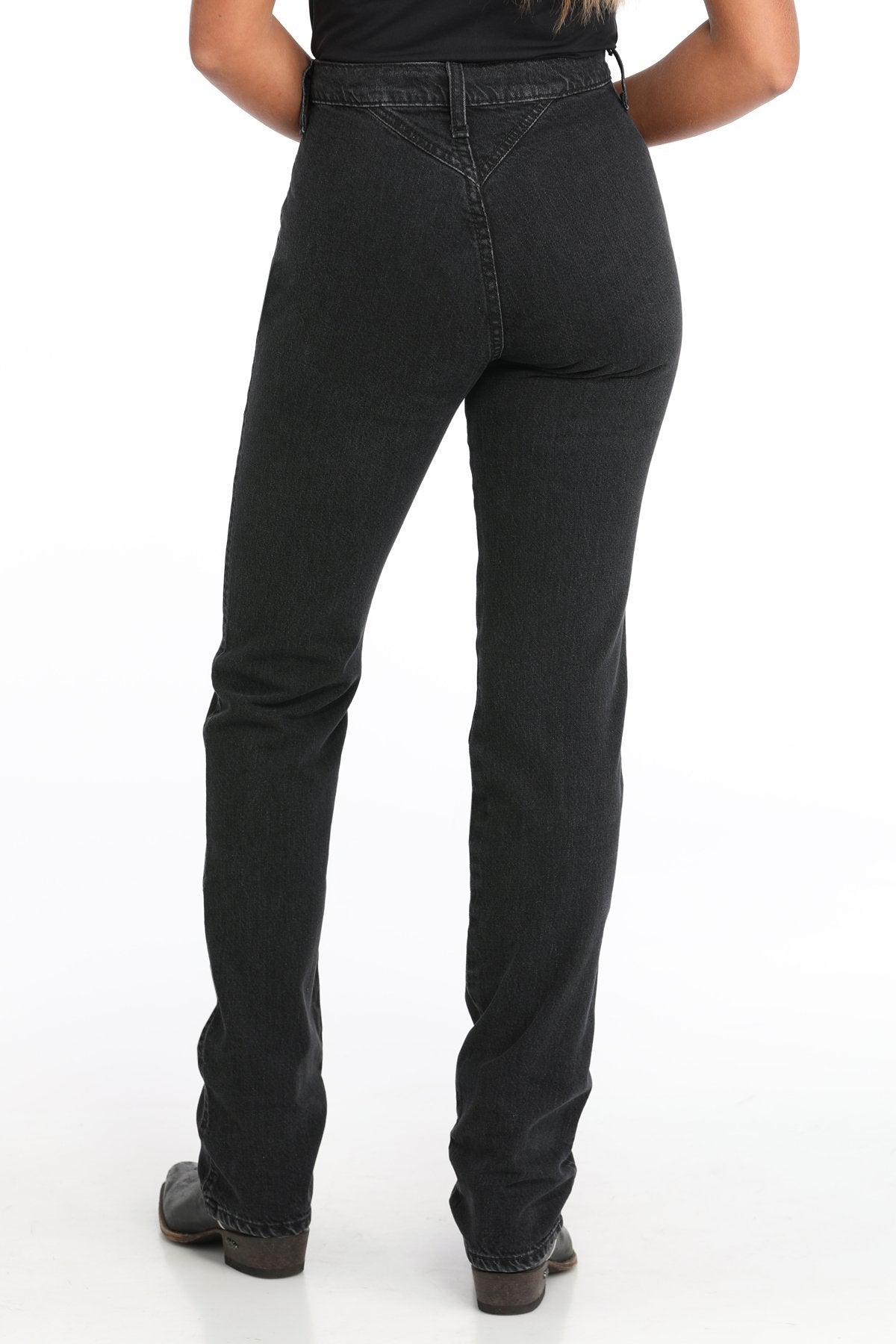 Cruel Denim Women's Quinn Bareback Taper Pant - Black