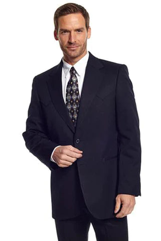 Circle S Blazer Sport Coat - Black Abilene