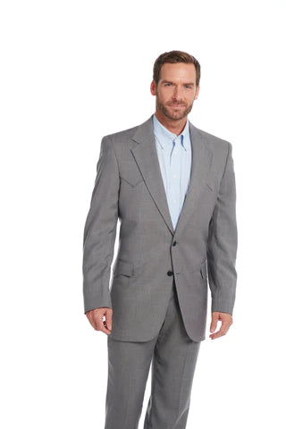 Circle S Blazer Sport Coat - Lubbock Steel Grey