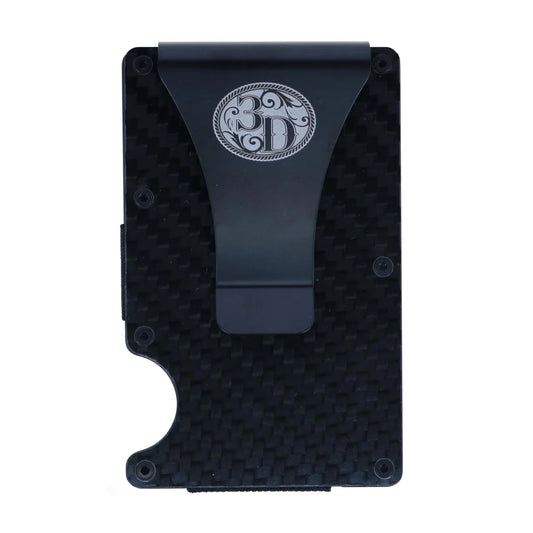3-D Belt Company Men's Metal Money Clip and Card Holder