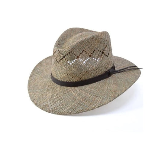 Stetson Dove Mountain Straw Fedora Hat