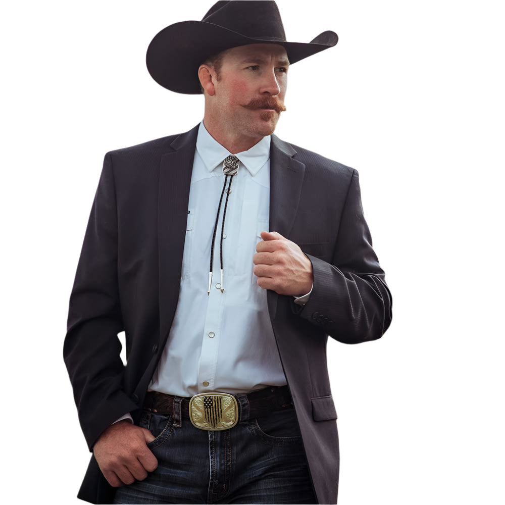 Montana Silversmith American Made Tradition Bolo Tie