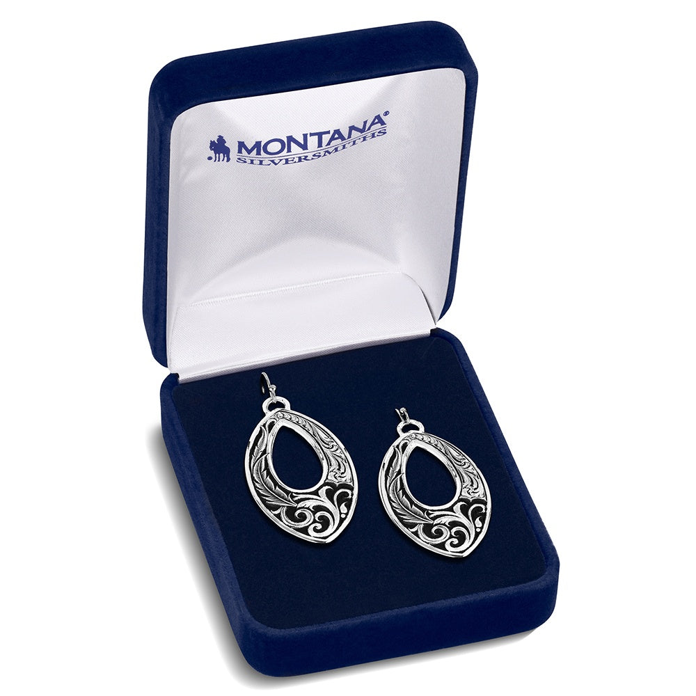 Montana Silversmith Shadow & Shine American Made Dangle Earrings
