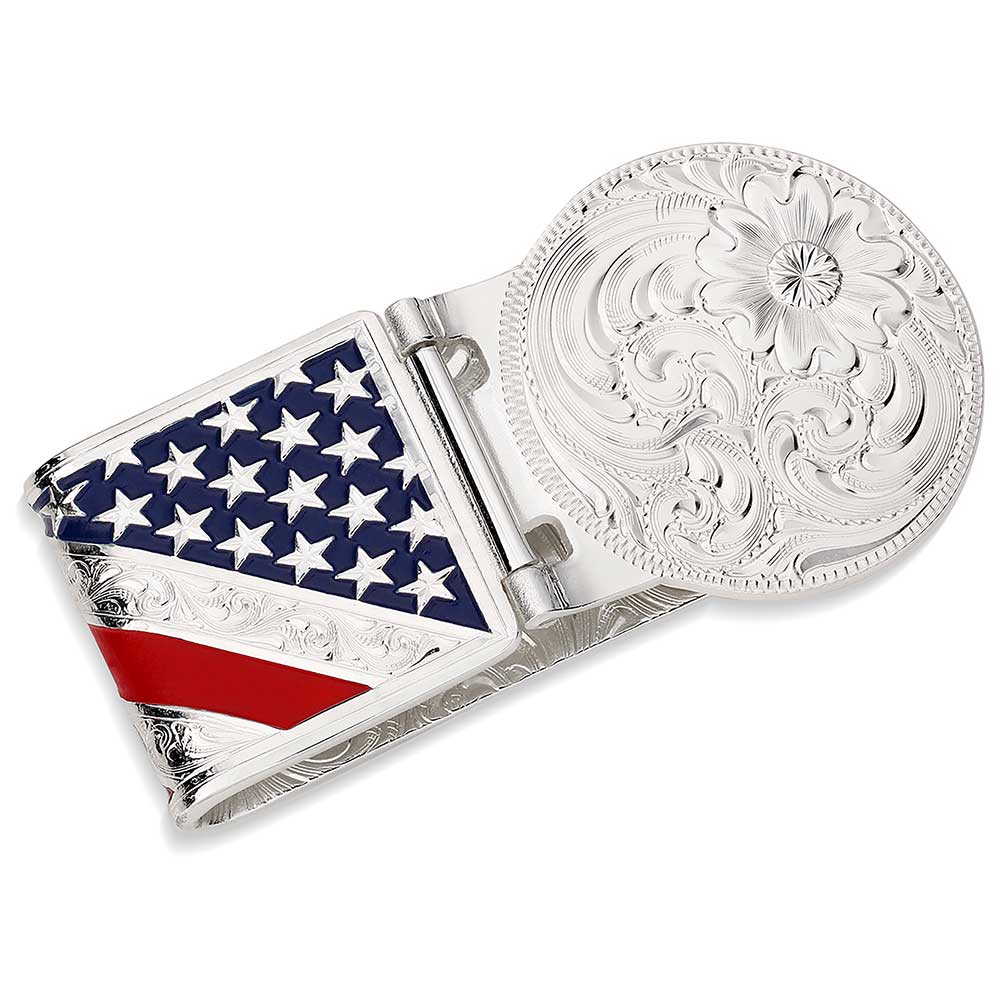 Montana Silversmiths American Made Liberty Hinged Money Clip
